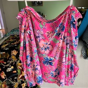 Lilly Pulitzer off the shoulder top